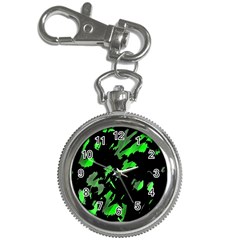 Painter Was Here - Green Key Chain Watches by Valentinaart