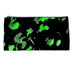 Painter Was Here - Green Pencil Cases by Valentinaart