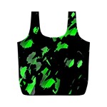 Painter was here - green Full Print Recycle Bags (M)  Front