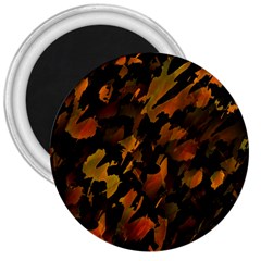 Abstract Autumn  3  Magnets by Valentinaart