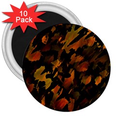 Abstract Autumn  3  Magnets (10 Pack)  by Valentinaart