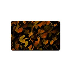 Abstract Autumn  Magnet (name Card) by Valentinaart