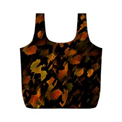 Abstract Autumn  Full Print Recycle Bags (m)  by Valentinaart