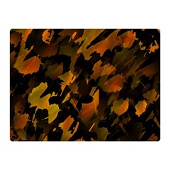 Abstract Autumn  Double Sided Flano Blanket (mini)  by Valentinaart