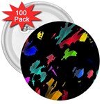 Painter was here 3  Buttons (100 pack)  Front