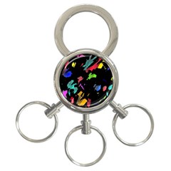 Painter Was Here 3-ring Key Chains