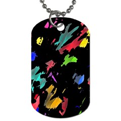 Painter Was Here Dog Tag (one Side) by Valentinaart