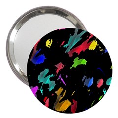 Painter Was Here 3  Handbag Mirrors by Valentinaart