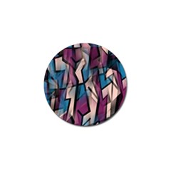 Purple High Art Golf Ball Marker by Valentinaart