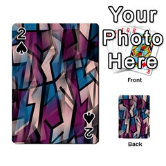 Purple High Art Playing Cards 54 Designs  by Valentinaart