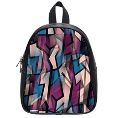 Purple High Art School Bags (small)  by Valentinaart