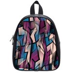 Purple high art School Bags (Small)  Front