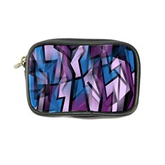 Purple Decorative Abstract Art Coin Purse by Valentinaart