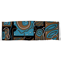 Blue And Brown Abstraction Samsung Galaxy S I9008 Hardshell Case