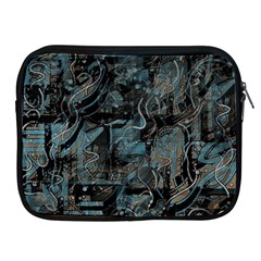 Blue Town Apple Ipad 2/3/4 Zipper Cases by Valentinaart