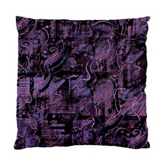 Purple Town Standard Cushion Case (two Sides) by Valentinaart