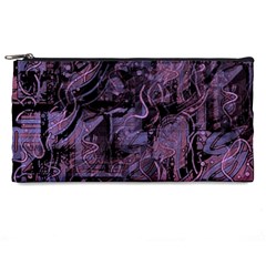 Purple Town Pencil Cases