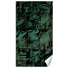 Green Town Canvas 40  X 72  