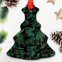 Green Town Ornament (christmas Tree)