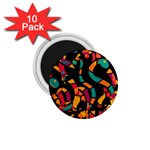 Colorful snakes 1.75  Magnets (10 pack)  Front