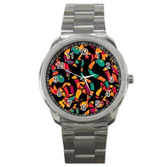 Colorful Snakes Sport Metal Watch