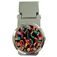 Colorful Snakes Money Clip Watches by Valentinaart