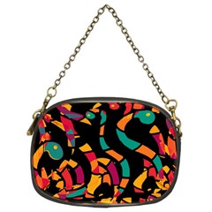 Colorful Snakes Chain Purses (two Sides)  by Valentinaart