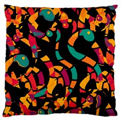 Colorful Snakes Standard Flano Cushion Case (one Side) by Valentinaart