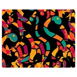 Colorful snakes Double Sided Flano Blanket (Medium)  60 x50  Blanket Front