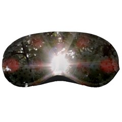 Sun Rays Through White Cherry Blossoms Sleeping Masks by picsaspassion