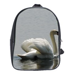 Swimming White Swan School Bags(large) 