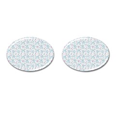 Intricate Floral Collage  Cufflinks (oval) by dflcprints