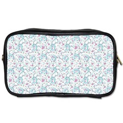 Intricate Floral Collage  Toiletries Bags by dflcprints