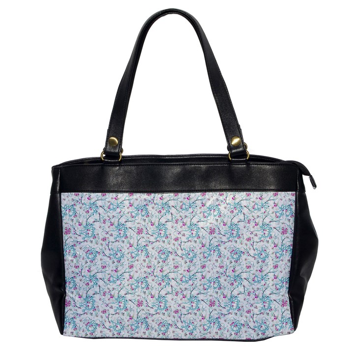 Intricate Floral Collage  Office Handbags