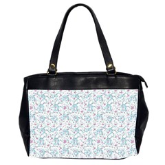 Intricate Floral Collage  Office Handbags (2 Sides)  by dflcprints