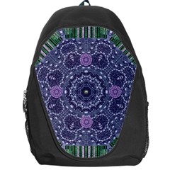 Star Of Mandalas Backpack Bag by pepitasart