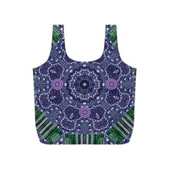 Star Of Mandalas Full Print Recycle Bags (s)  by pepitasart