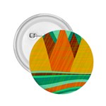 Orange and green landscape 2.25  Buttons Front