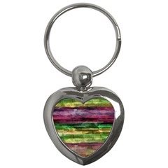 Colorful Marble Key Chains (heart)  by Valentinaart