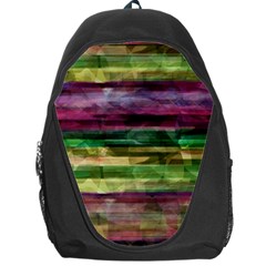 Colorful Marble Backpack Bag by Valentinaart