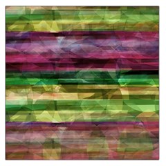 Colorful Marble Large Satin Scarf (square) by Valentinaart