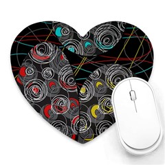 Crush  Heart Mousepads by Valentinaart