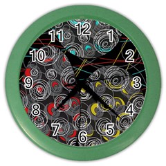 Crush  Color Wall Clocks by Valentinaart