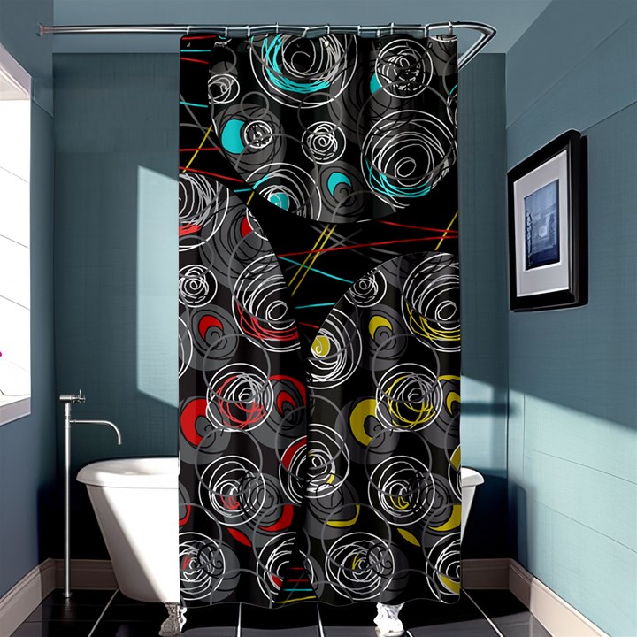 Crush  Shower Curtain 36  x 72  (Stall) 