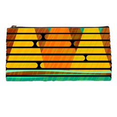 Decorative Autumn Landscape Pencil Cases by Valentinaart