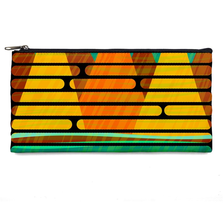 Decorative autumn landscape Pencil Cases