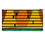 Decorative autumn landscape Pencil Cases Back