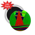 Magical Xmas night 2.25  Magnets (100 pack)  Front