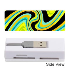 Blue and yellow Memory Card Reader (Stick) 