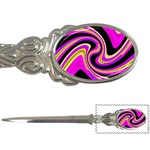 Pink and yellow Letter Openers Front